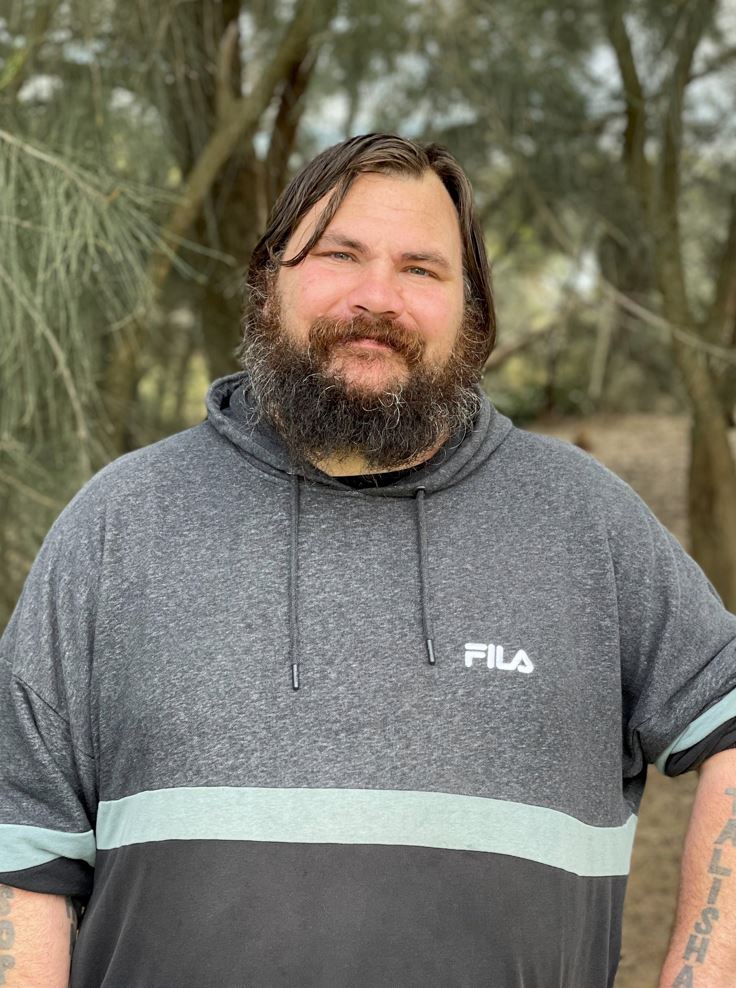 Kinship carer Dwayne Harvey