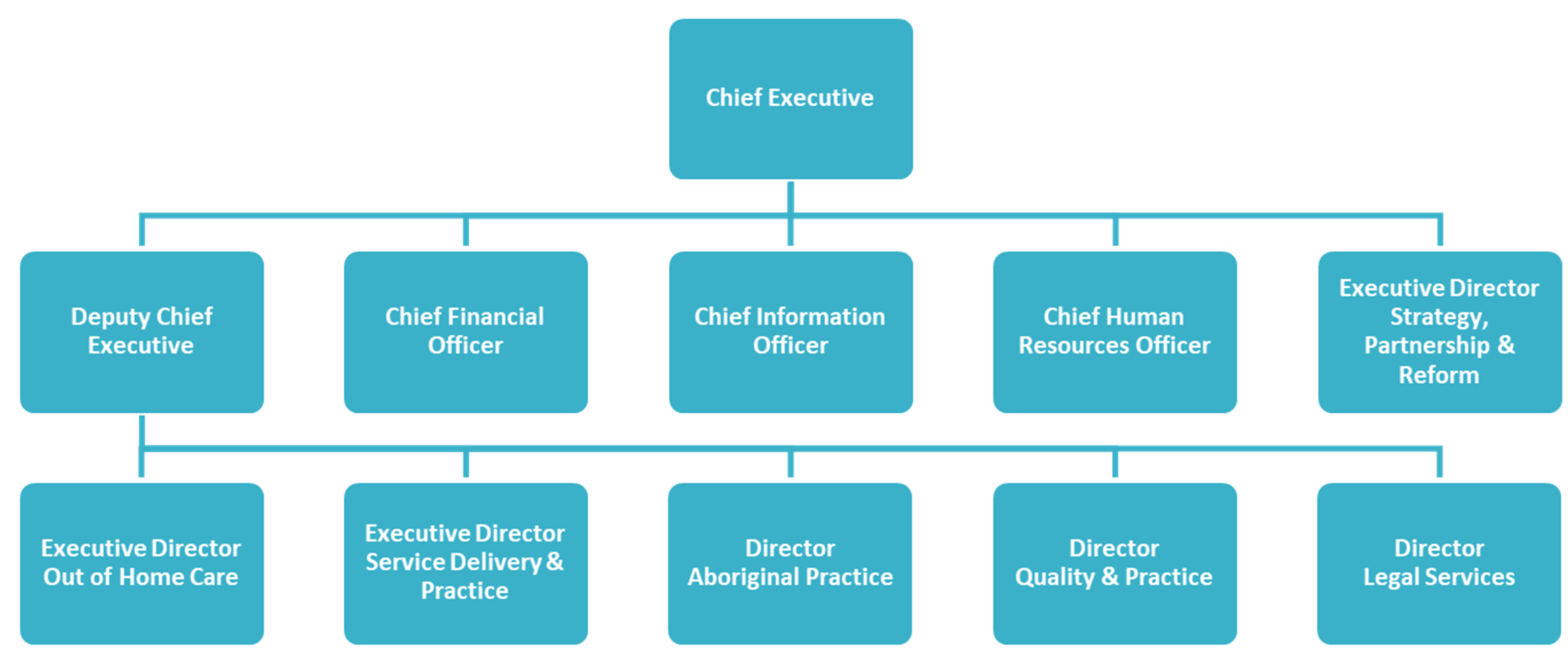 DCP organisational structure