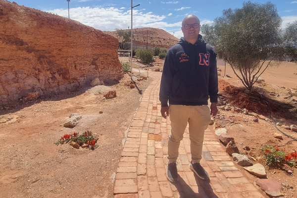 Coober Pedy foster carer Paul