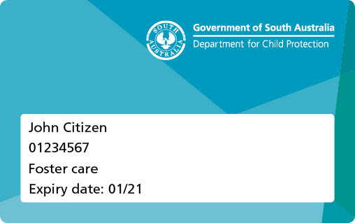 Foster carer's identification card