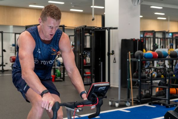 Adelaide Crows player Reilly O'Brien