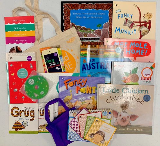 Example Read to Me Preschool start-up library